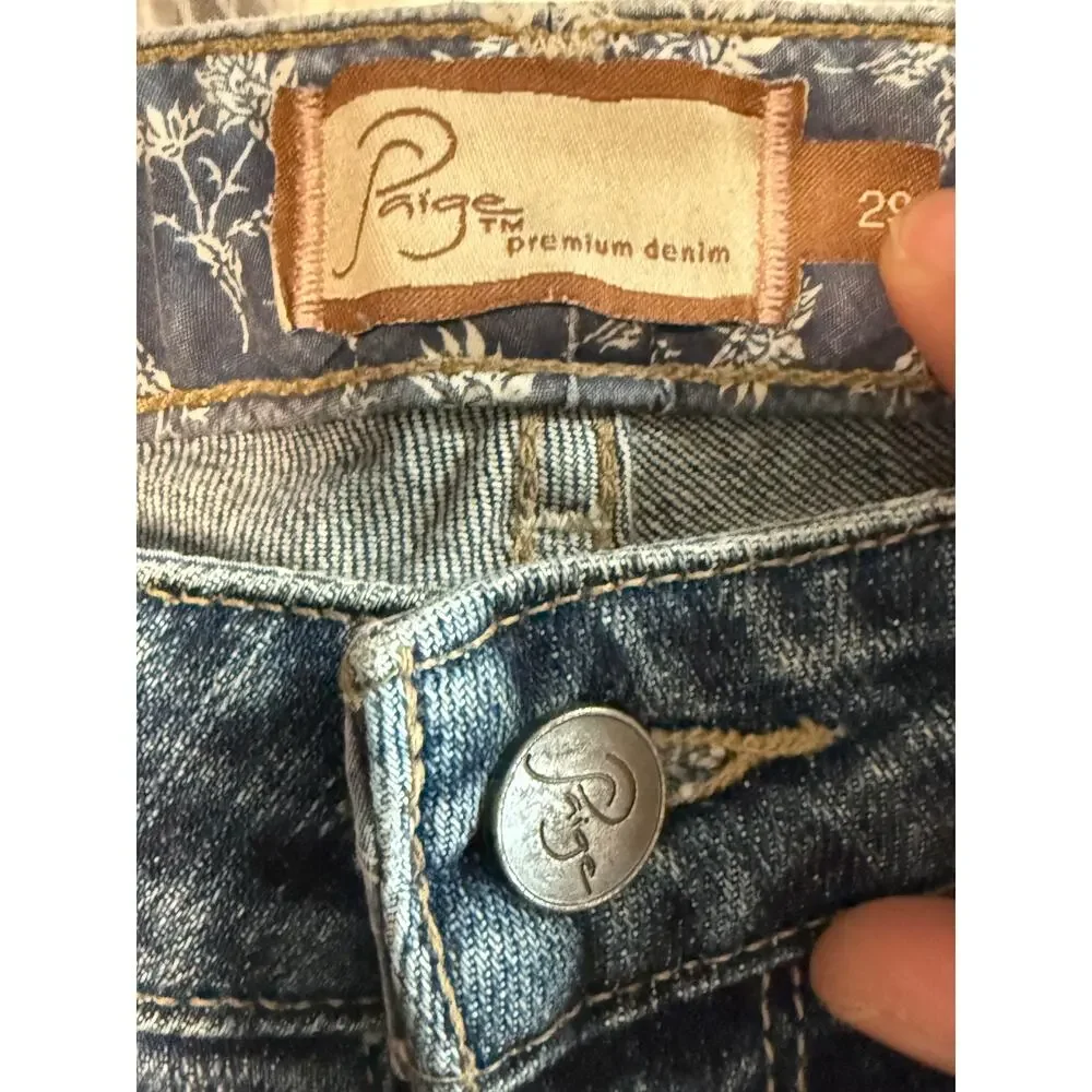 Vintage Paige Denim Hollywood Hills Bootcut Jeans Size 29